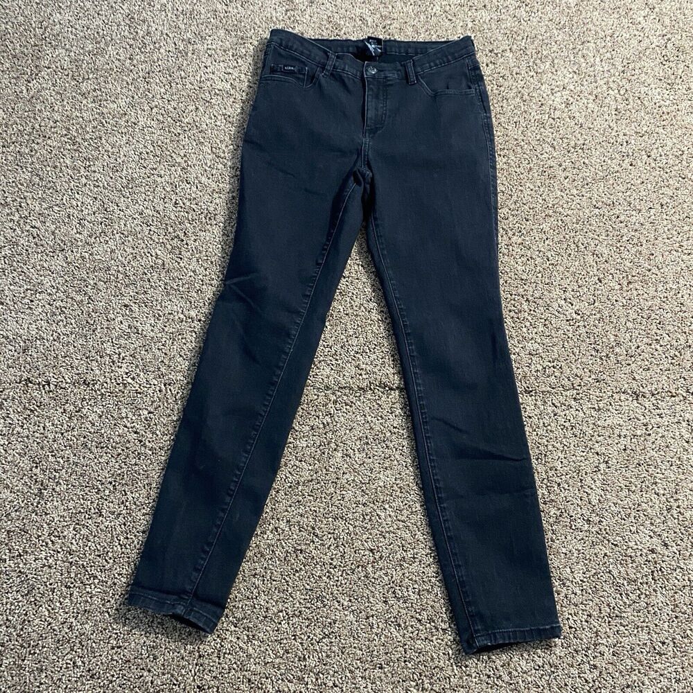 Kuhl Kontour Skinny Denim Hiking Pants Black Stretch‎ Womens Size 10 Reg (29X29)